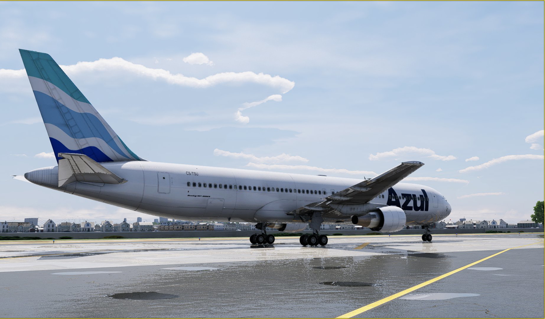 767] Azul - EuroAtlantic Airways CS-TSU Livery for Boeing 767