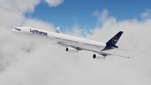 [8K] Lufthansa New Livery for X-Works A340-300