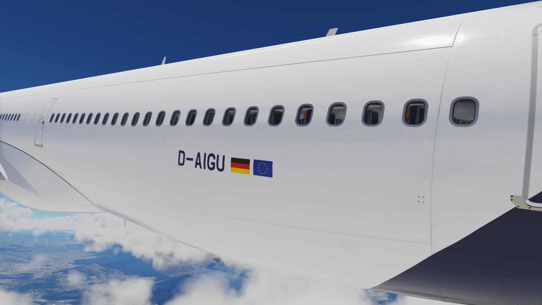8K] Lufthansa New Livery for X-Works A340-300 - X-Plane.to