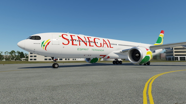 A330neo Air Senegal Livery
