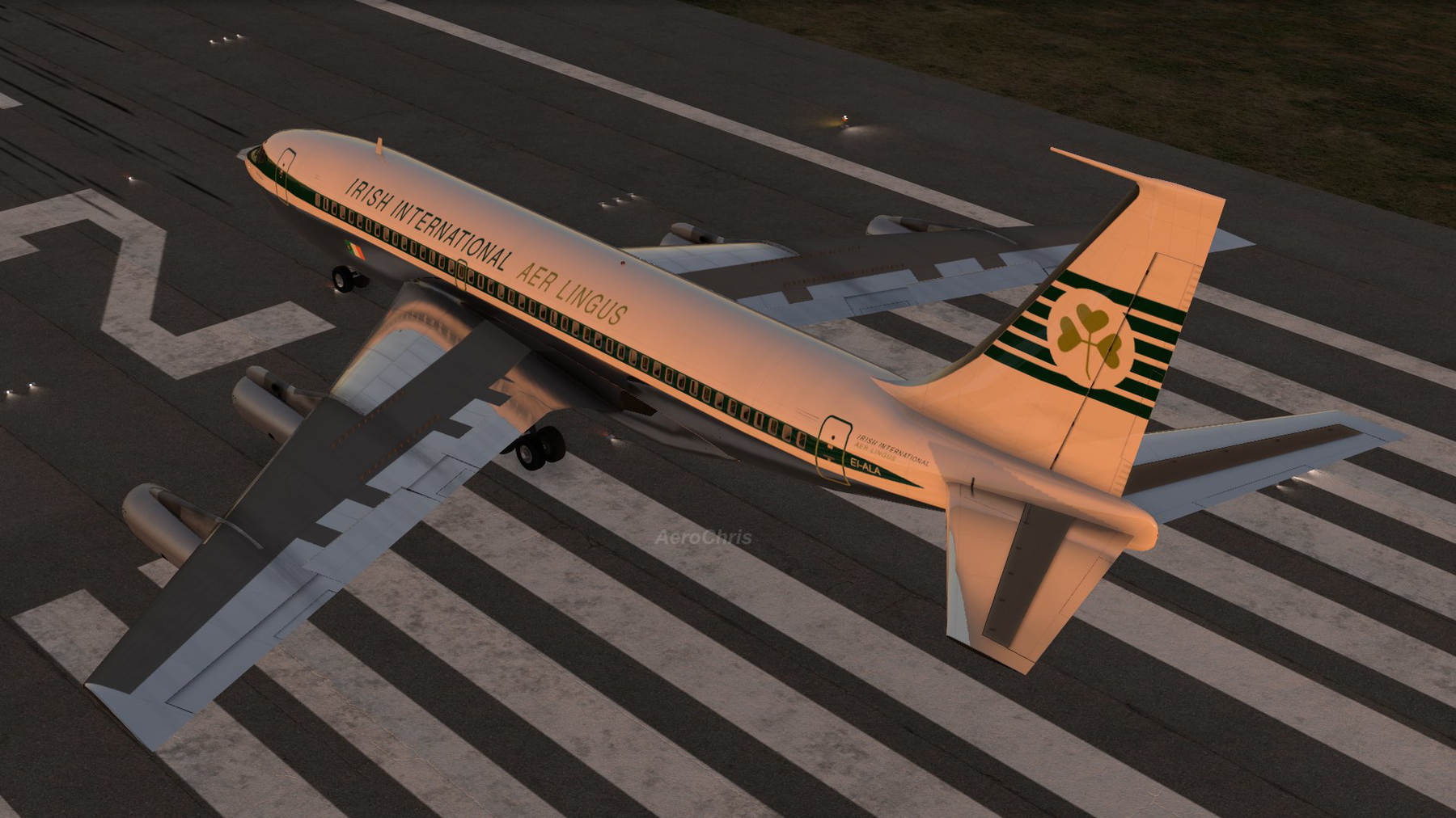 Aer Lingus [EI-ALA] - Shenshee's Boeing 720/720B » X-Plane 12