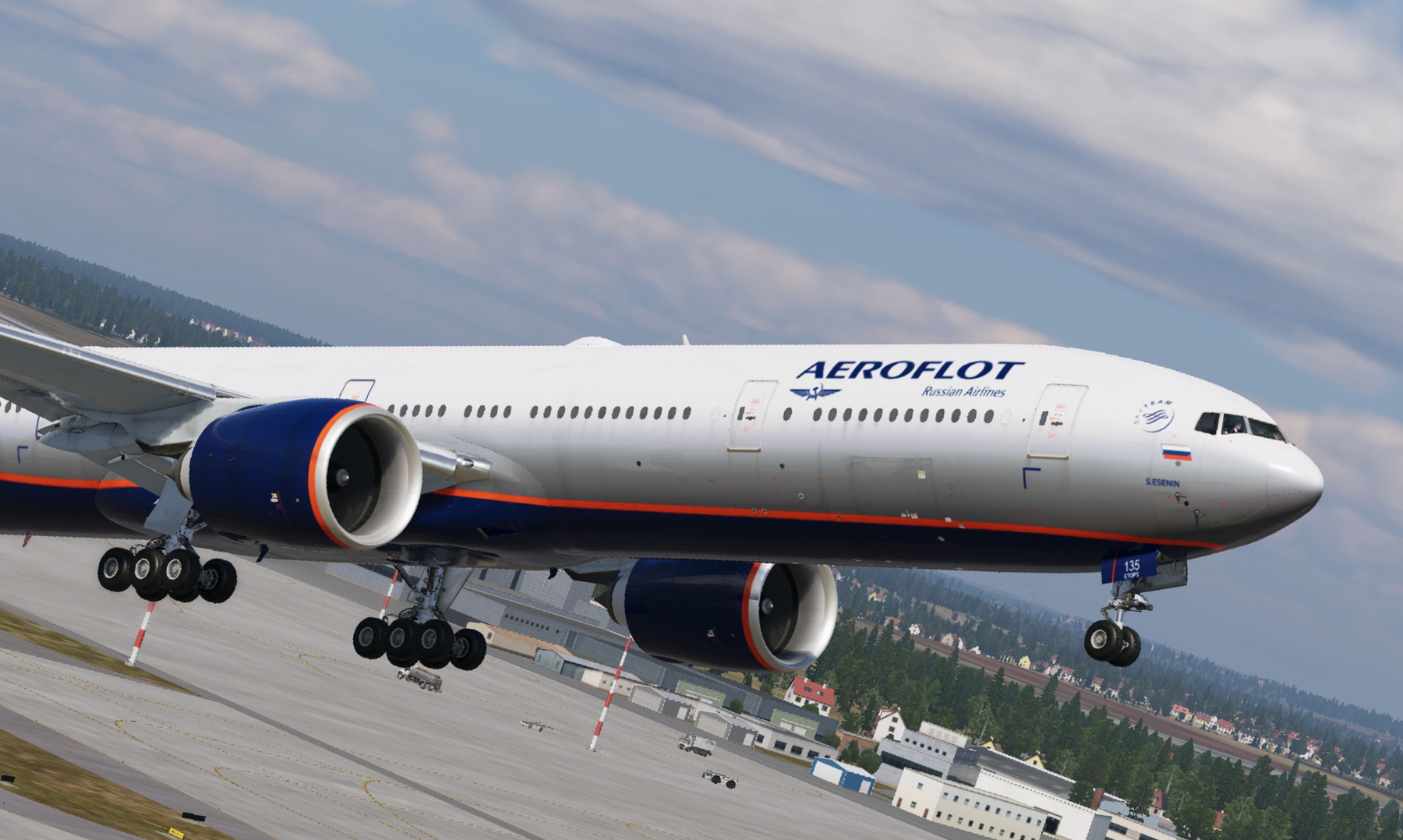 Aeroflot Livery (RA-73135) – FlightFactor 777-300ER V2 - X-Plane.to