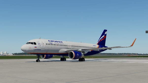 Aeroflot VP-BJW livery for SkyTo A320