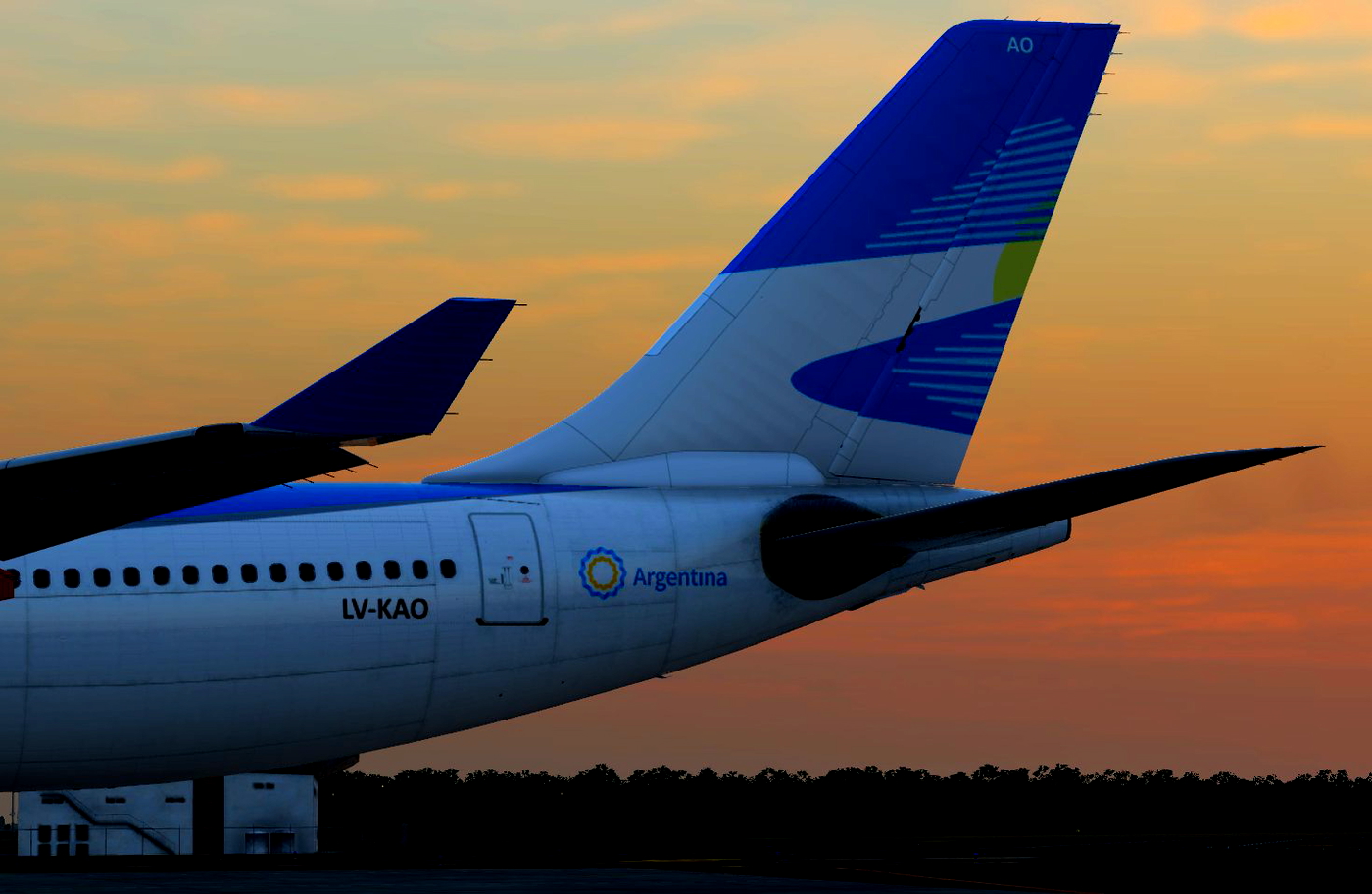 Aerolineas Argentinas A330-200 LV-KAO » X-Plane 12