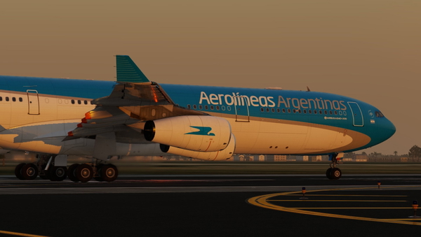 Aerolineas Argentinas A340-300 - LV-CSD
