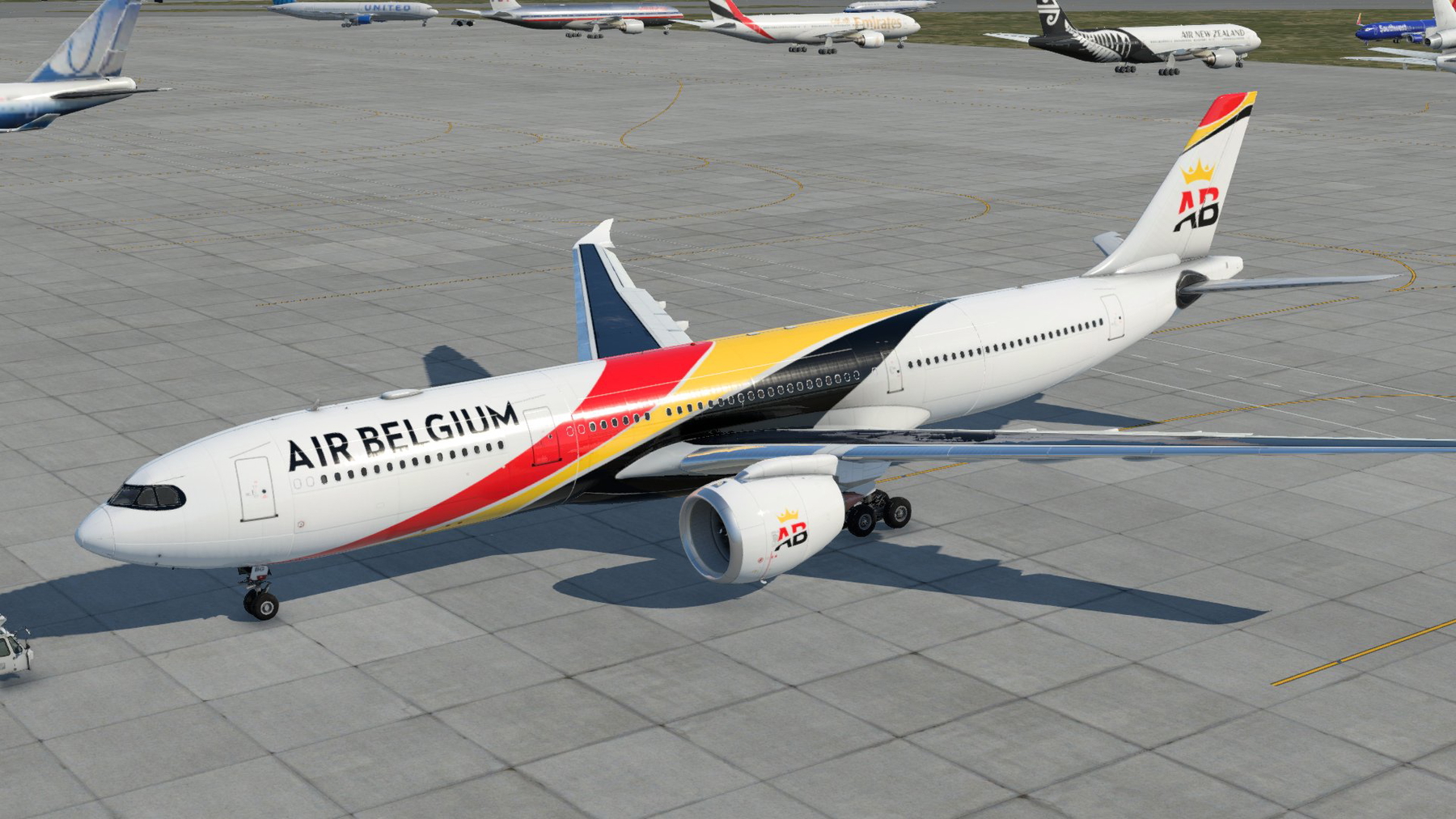 エアベルギー A330-900neo OO-ABG 1/400 エアベルギー A330-900neo OO-ABG 1/400