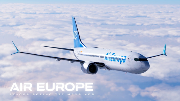 ⚡AIR EUROPA / EC-OGS / BOEING 737 MAX8