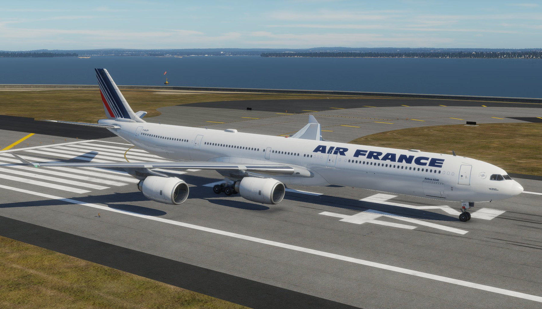 Air France A340-600 F-GLZK Toliss A340-600 - X-Plane.to