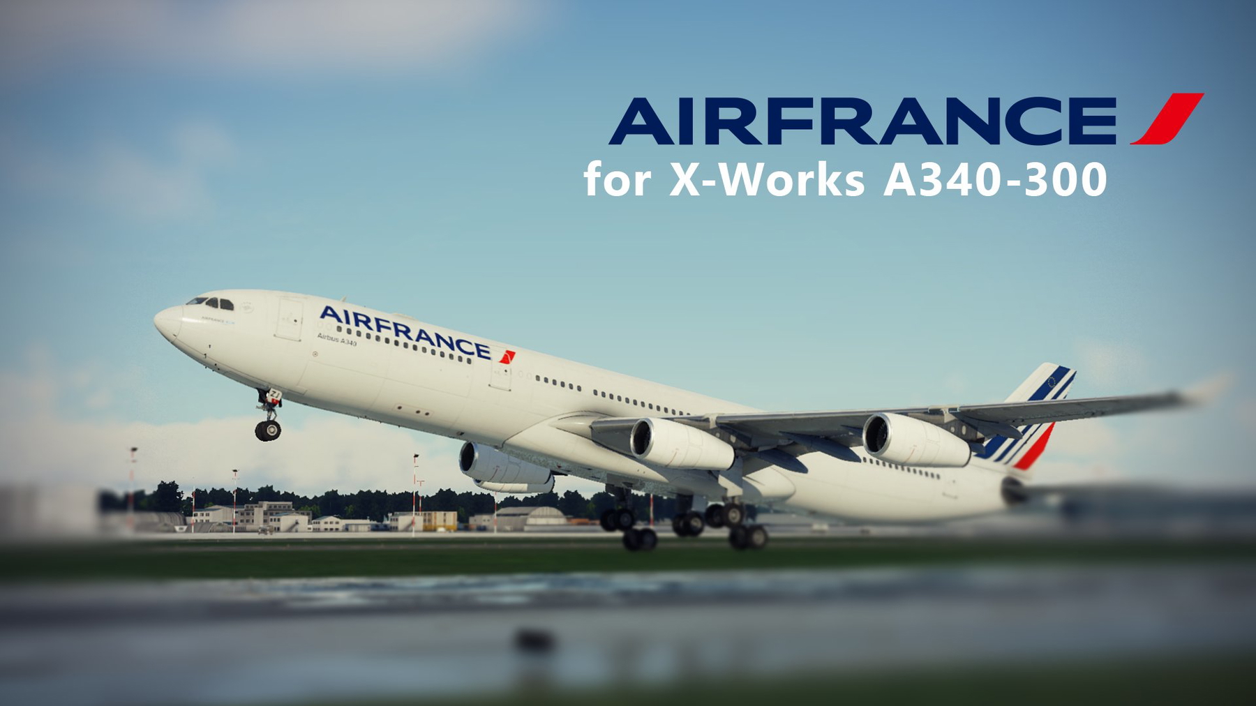 Air France F-GLZJ (X-Works A340-300) - X-Plane.to