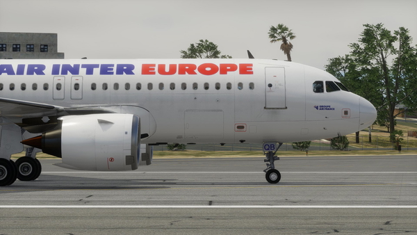 Air Inter Europe A320 NEO Fictional | Toliss A320N