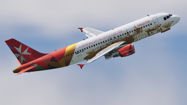 Air Malta (Valletta 2018 Livery) ToLiss A320