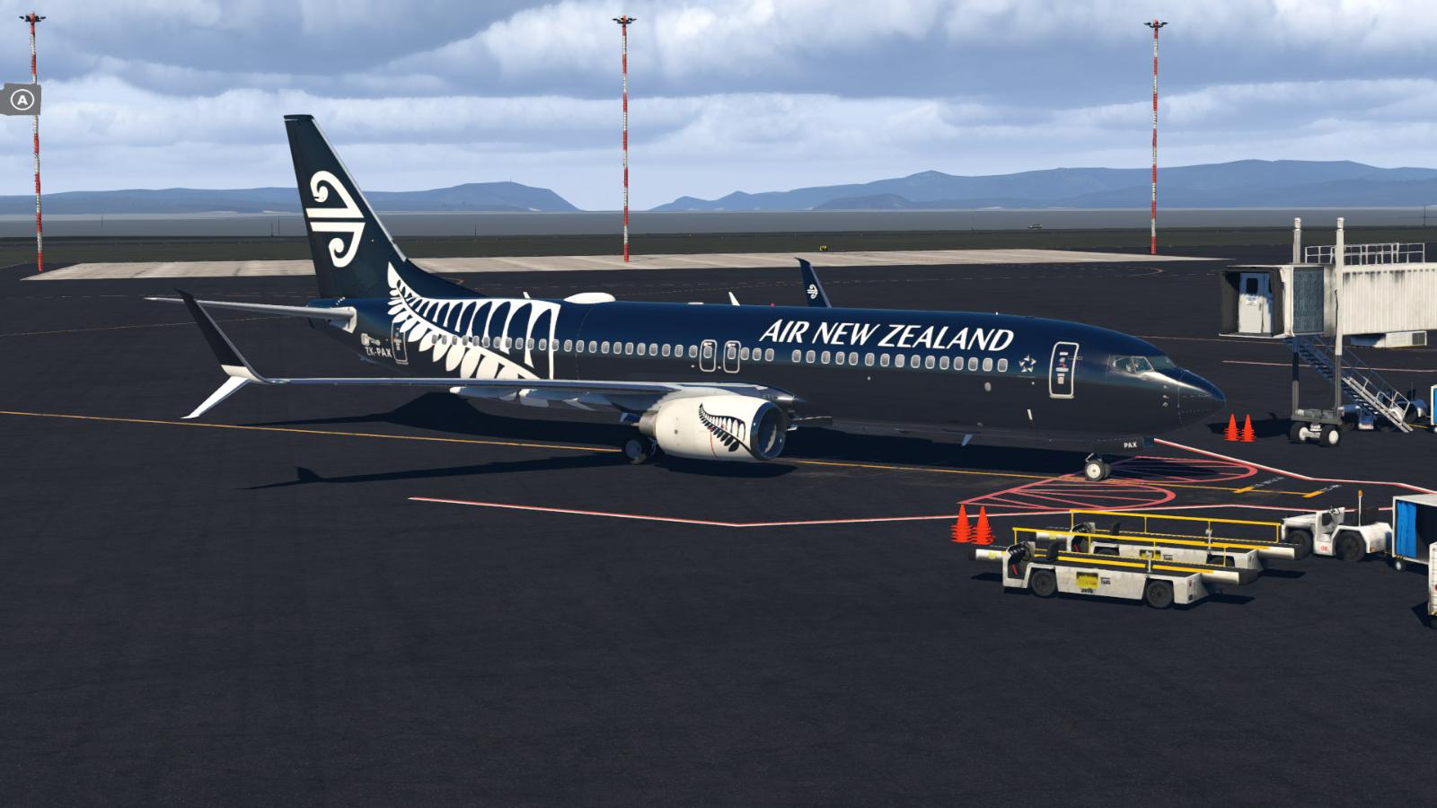 Air New Zealand Livery For Zibo Mod Boeing B737-800 » X-Plane 12