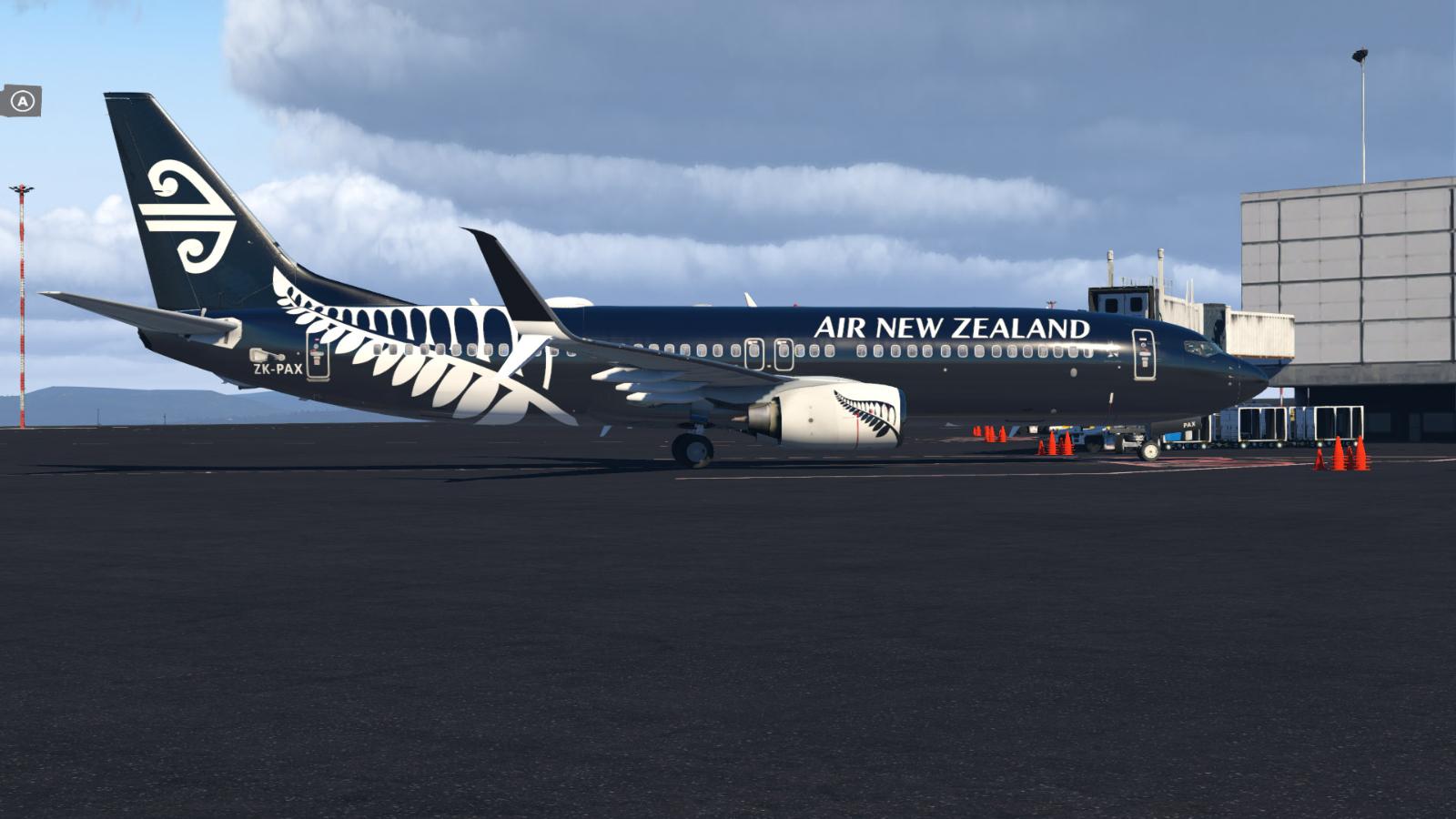 Air New Zealand Livery For Zibo Mod Boeing B737-800 » X-Plane 12