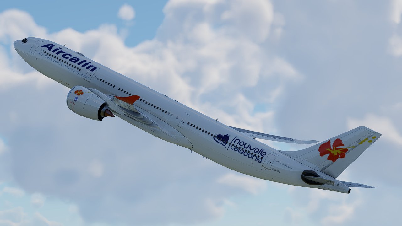 Aircalin livery for X-Works Airbus A330-900neo - X-Plane.to