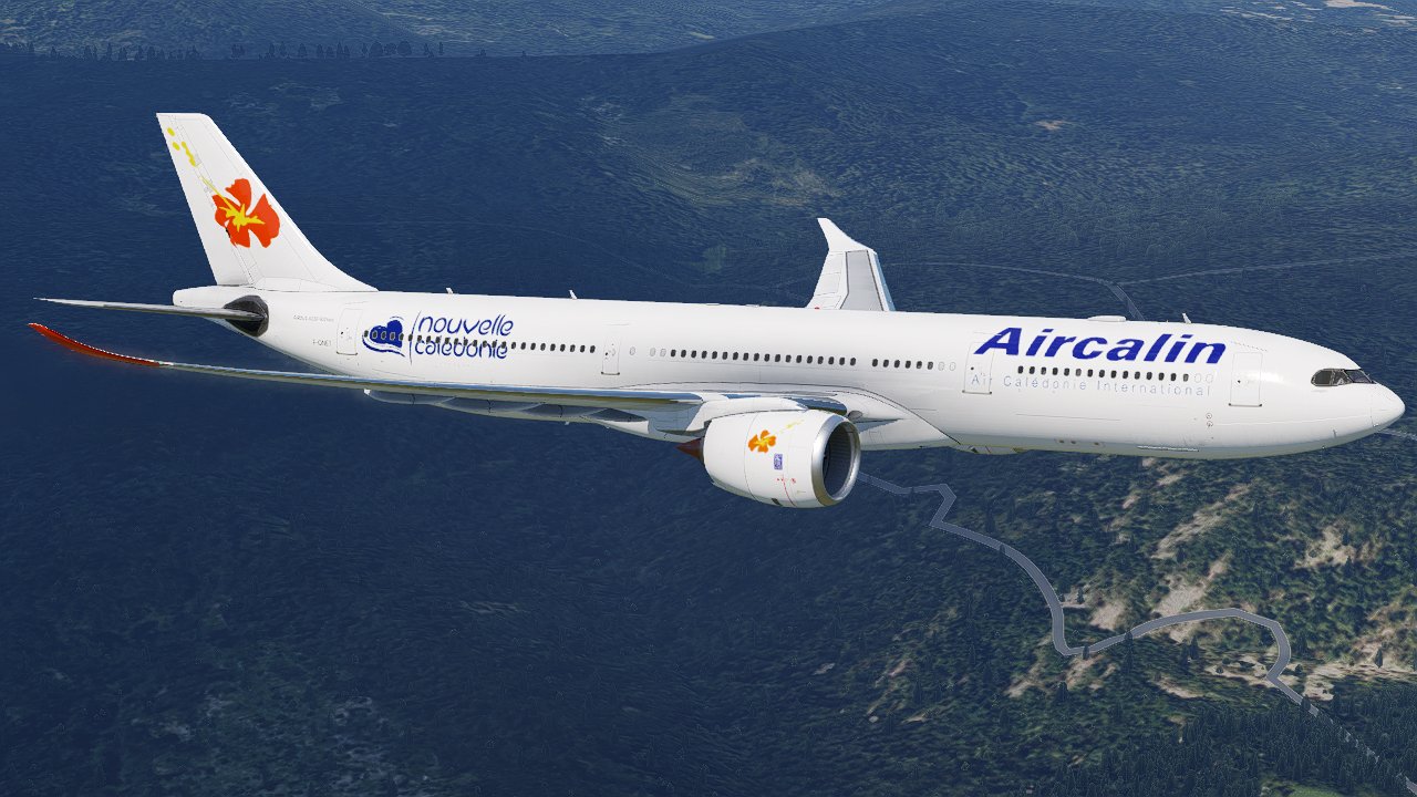Aircalin livery for X-Works Airbus A330-900neo - X-Plane.to