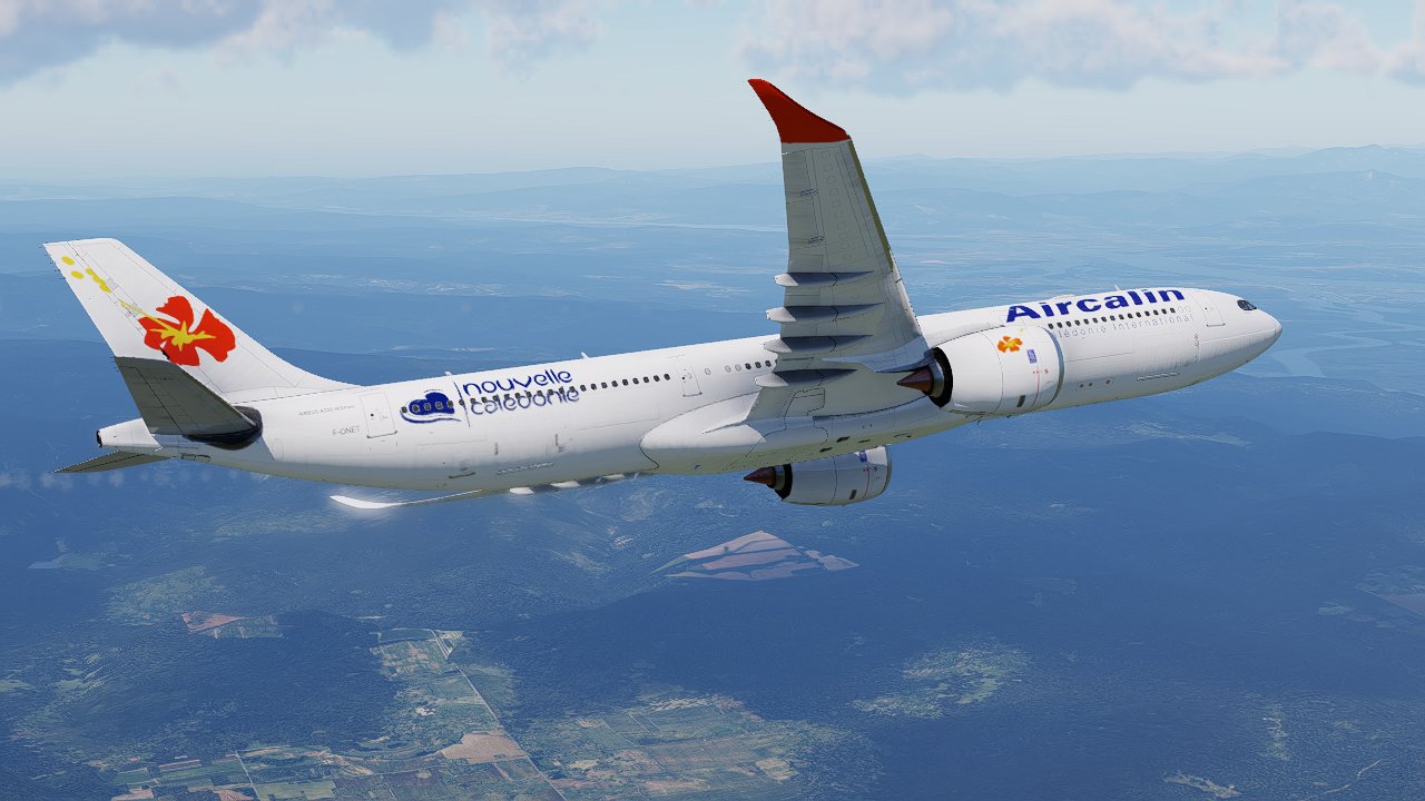 Aircalin Livery For X-Works Airbus A330-900neo » X-Plane 12