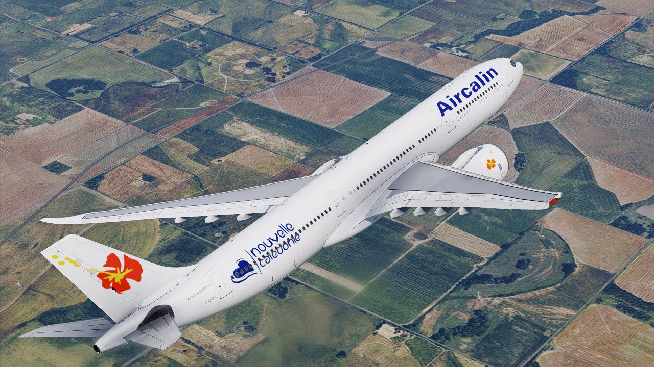 Aircalin livery for X-Works Airbus A330-900neo - X-Plane.to
