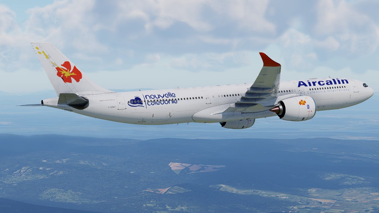 Aircalin livery for X-Works Airbus A330-900neo - X-Plane.to