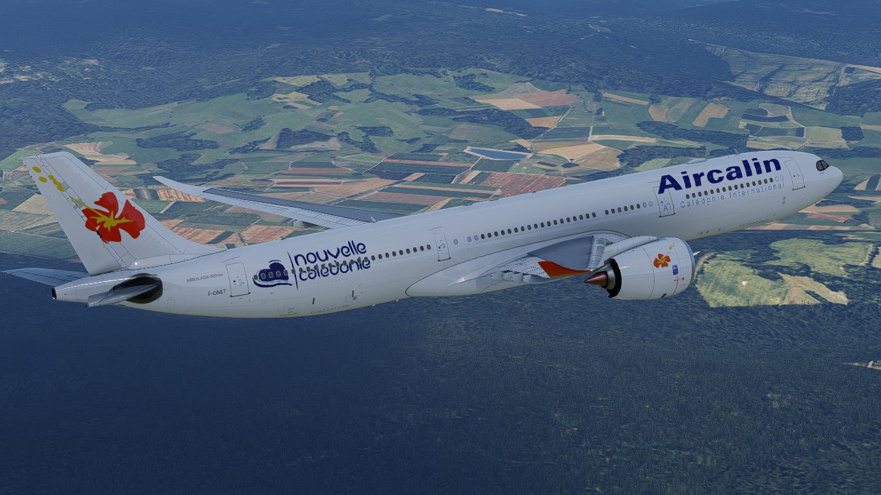 Aircalin livery for X-Works Airbus A330-900neo - X-Plane.to