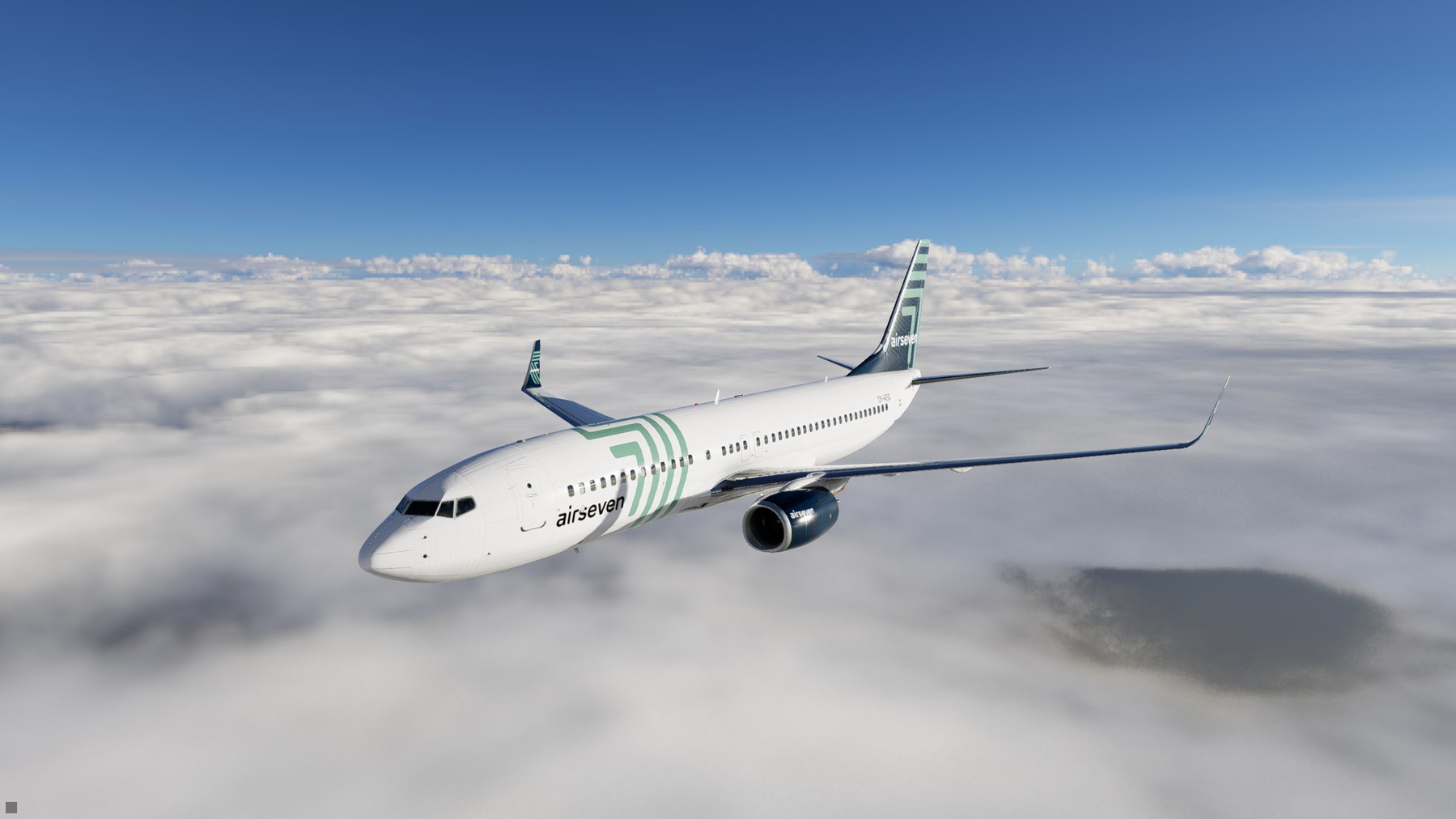 AirTaxi airseven Copenhagen OY-ASG for LevelUP 737-80NG - X-Plane.to