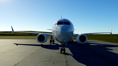 American Airlines N328RR - 737 MAX » X-Plane 12