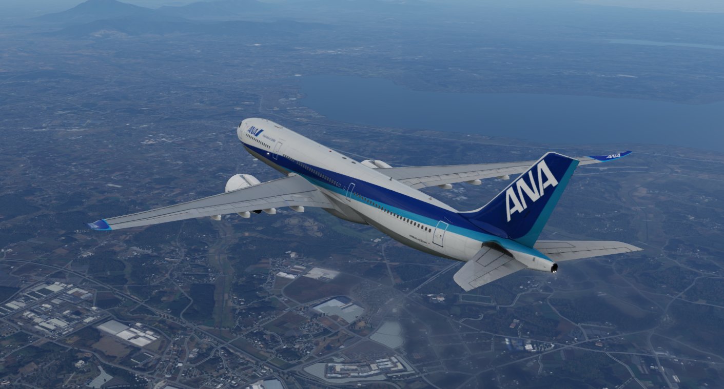 ANA Livery for X-WORKS A330-900 - X-Plane.to