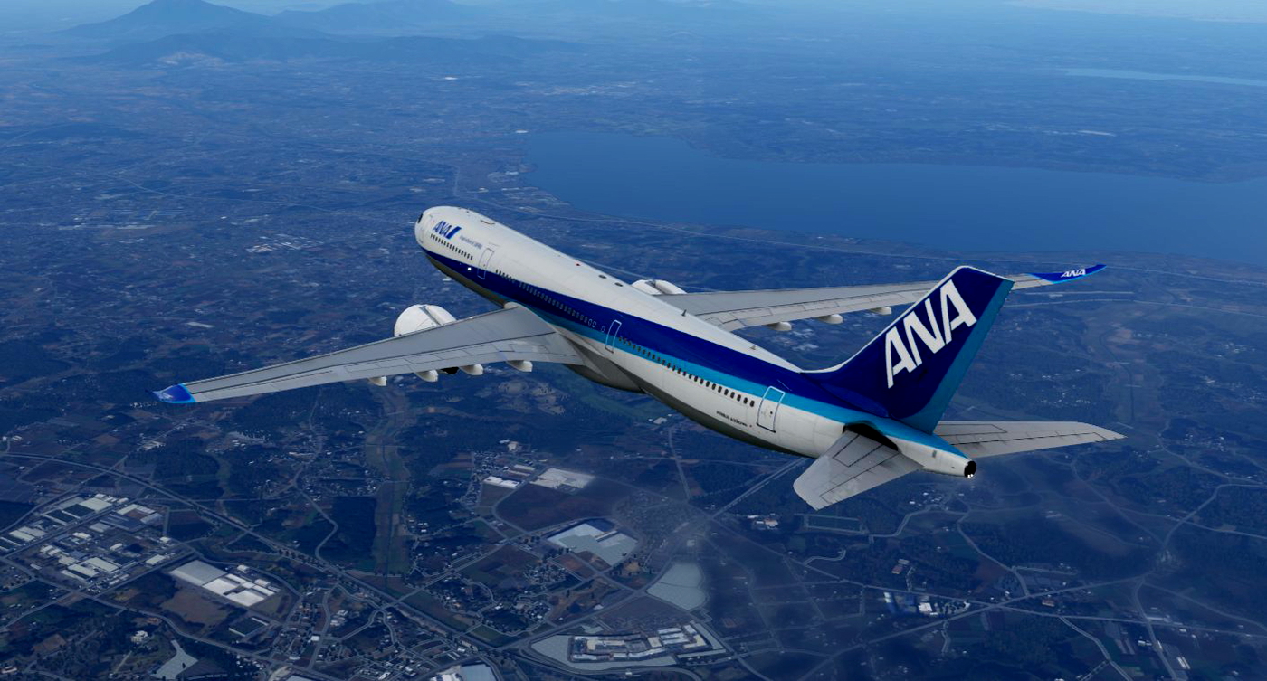 ANA Livery for X-WORKS A330-900 » X-Plane 12