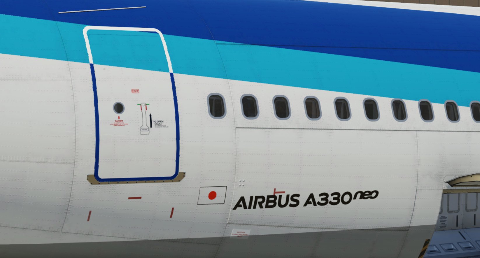 ANA Livery for X-WORKS A330-900 - X-Plane.to