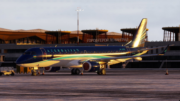 ⚡AZERBAIJAN AIRLINES / AZAL / E-JETS / 4K-AZ66