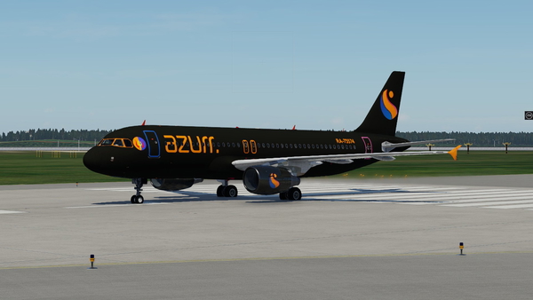 Azurr. livery for Felary A320 (Fictional)