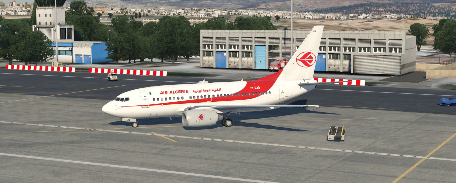 Boeing 737-6D6 Air Algérie 7T-VJQ - LevelUP - X-Plane.to