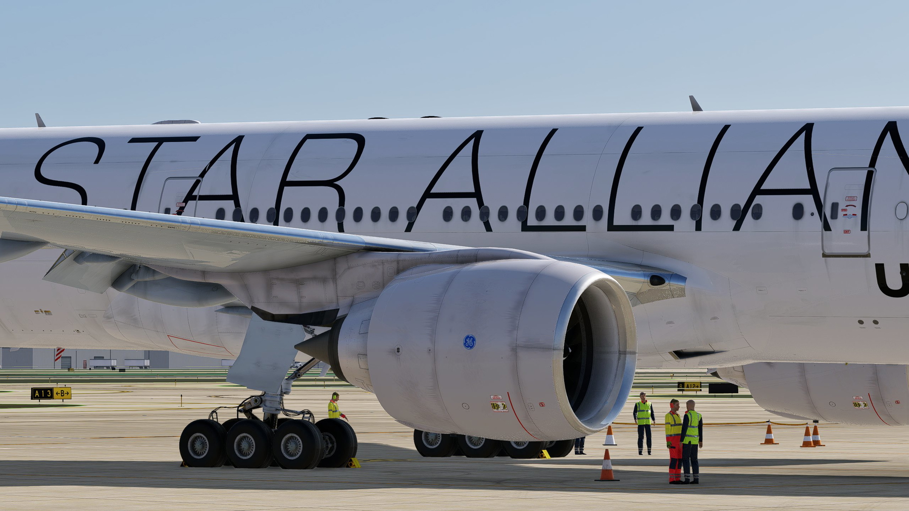 Boeing 777 United Star Alliance (N76021) - X-Plane.to