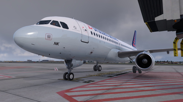 Brussels Airlines OO-SNK (FlightFactor a320)