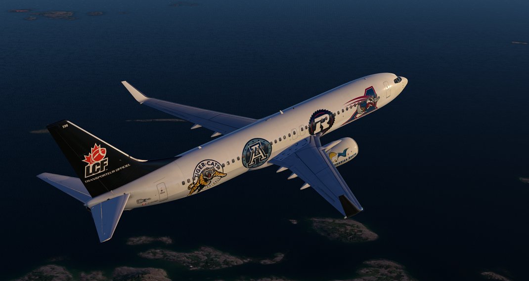 Canadian North CFL Livery (Fictional livery) for 737-800 Zibo Mod