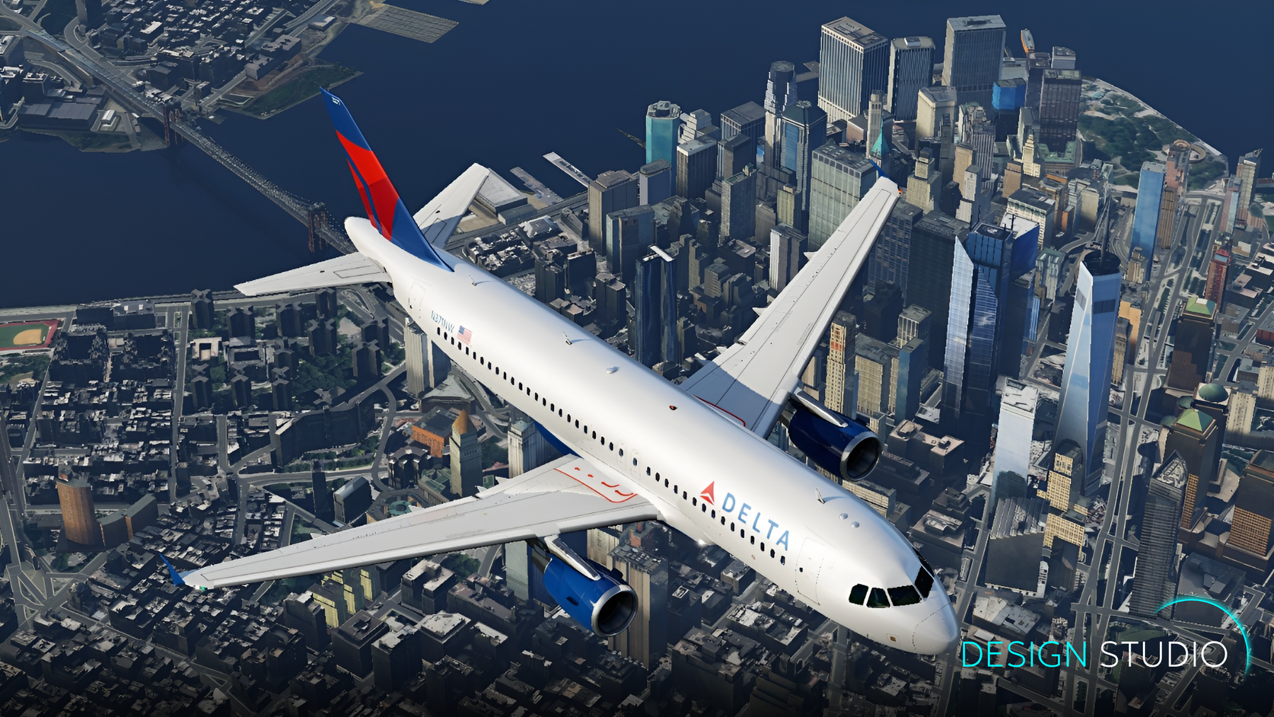 DELTA / N371NW / PACK A320 TOLISS [CEO] - X-Plane.to