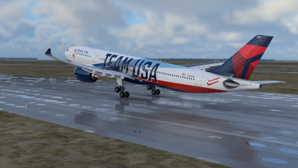 Delta "Team USA" livery for X-Works A330 NEO