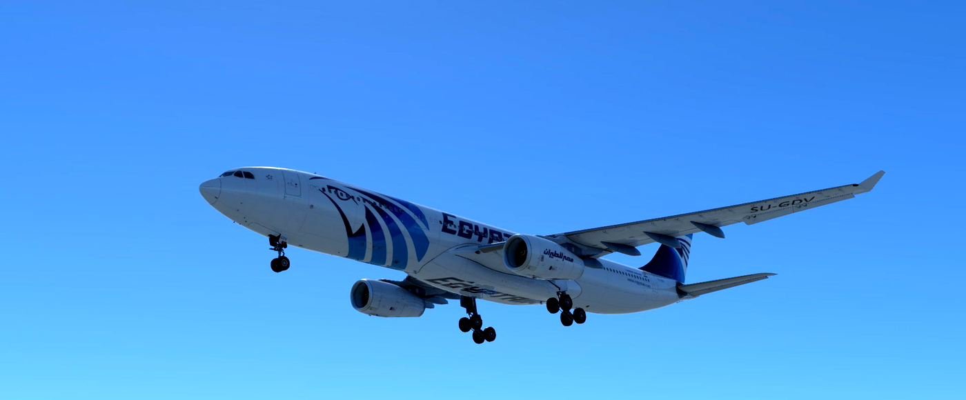 EgyptAir LR A330300 Livery » XPlane 12