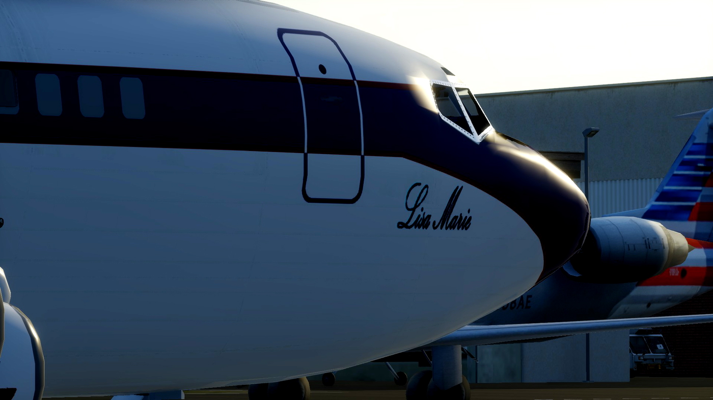 Elvis Presley Boeing 720 