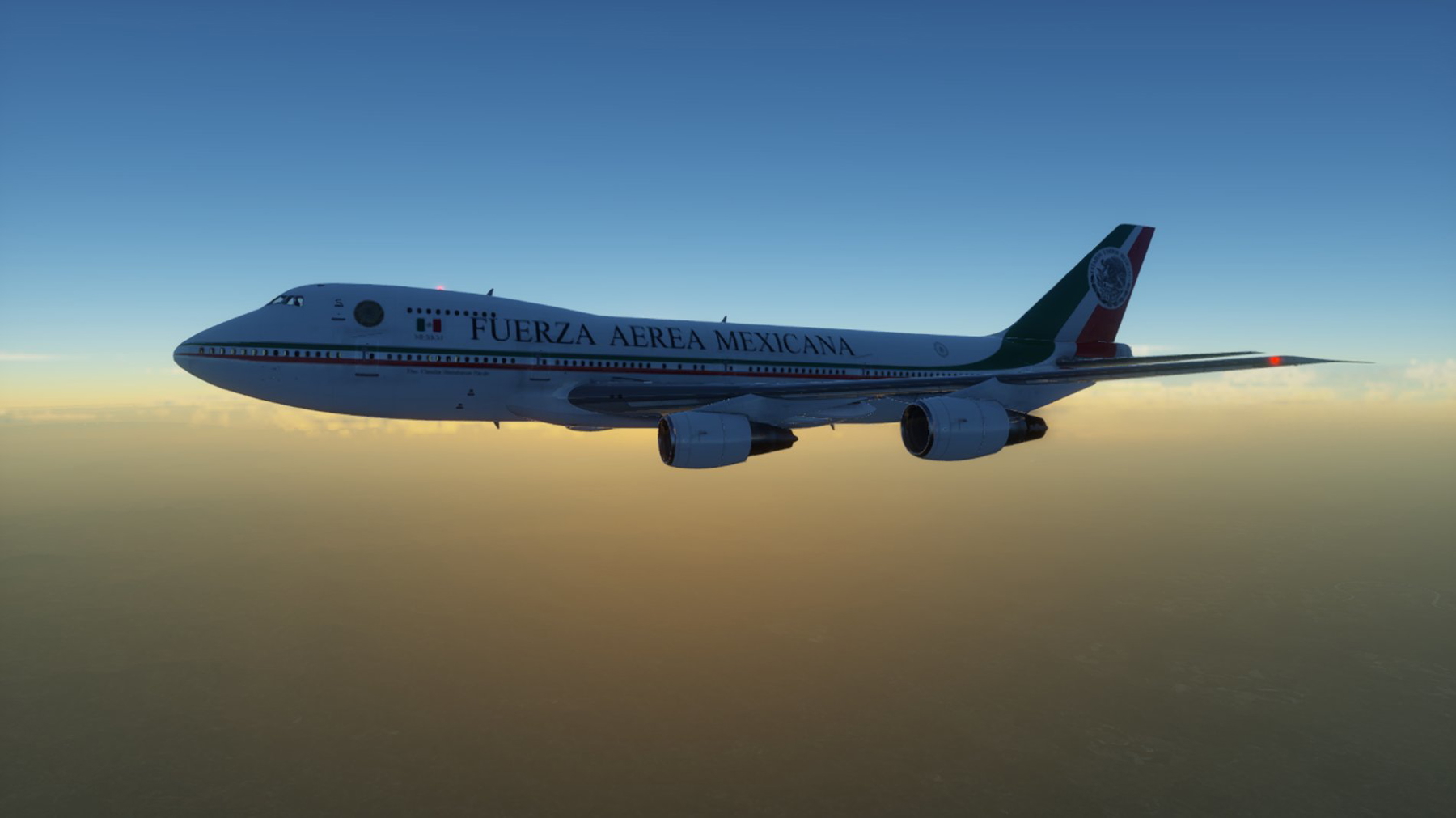 Felis 747-200 Presidential Transport - Mexican Air Force - X