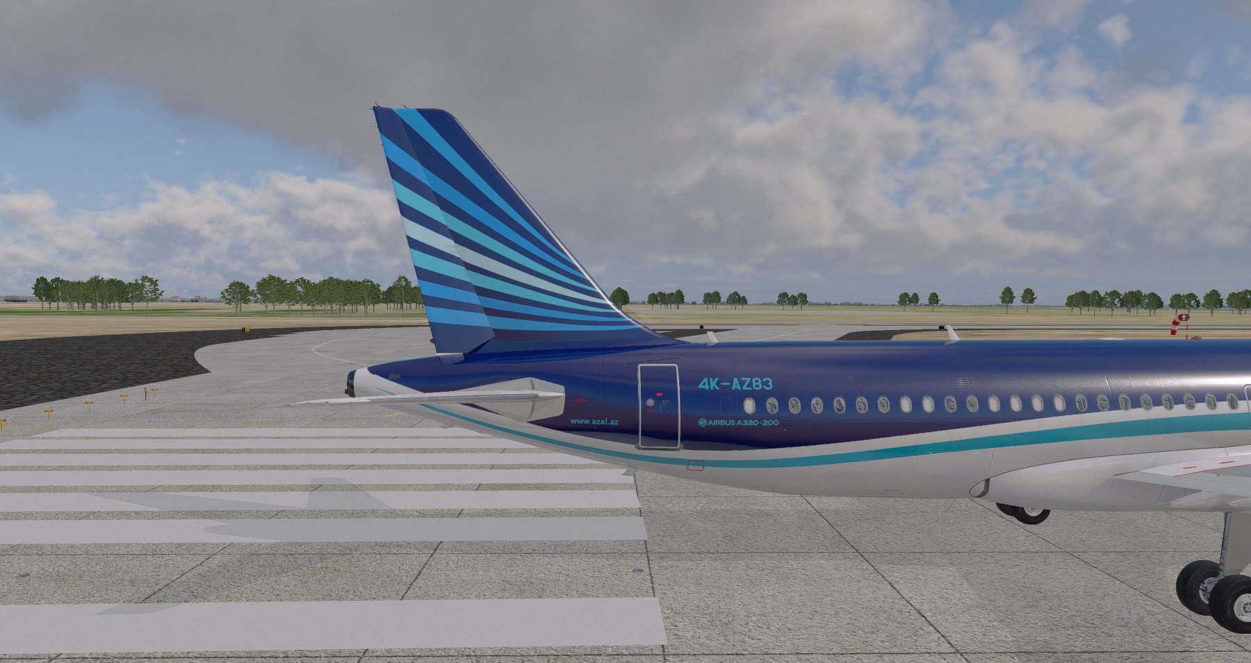 FFA320 | Azerbaijan Airlines 4K-AZ83 - X-Plane.to
