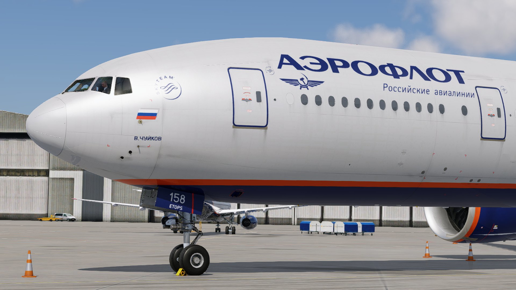 Flight Factor Boeing 777-300ER Aeroflot Pack - X-Plane.to