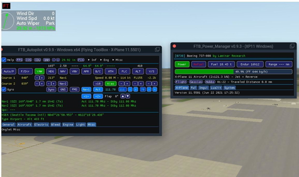 Flying Toolbox For X-Plane 11/ 12