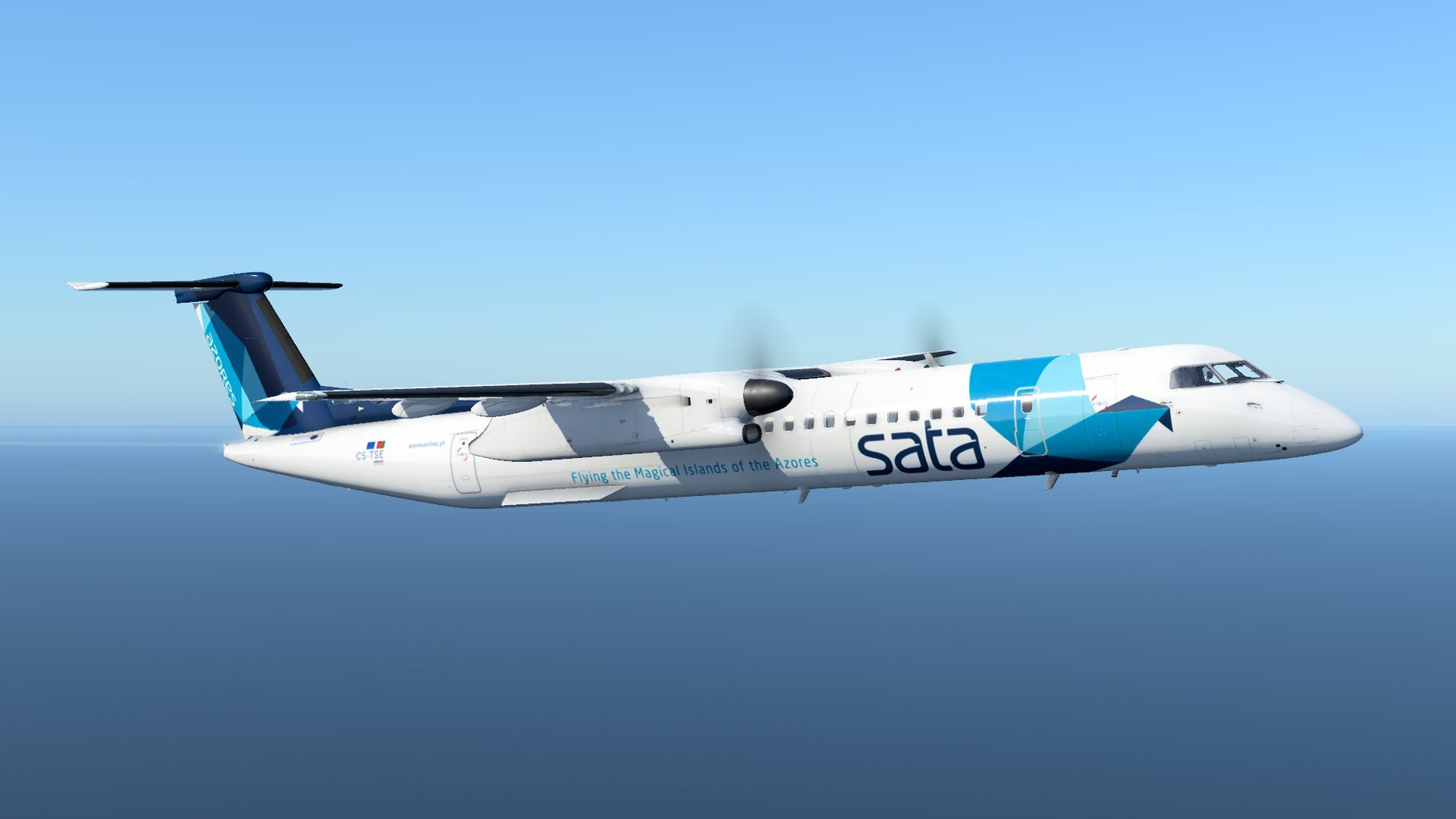 FlyJSim Q4XP | SATA Air Azores | CS-TSE - X-Plane.to