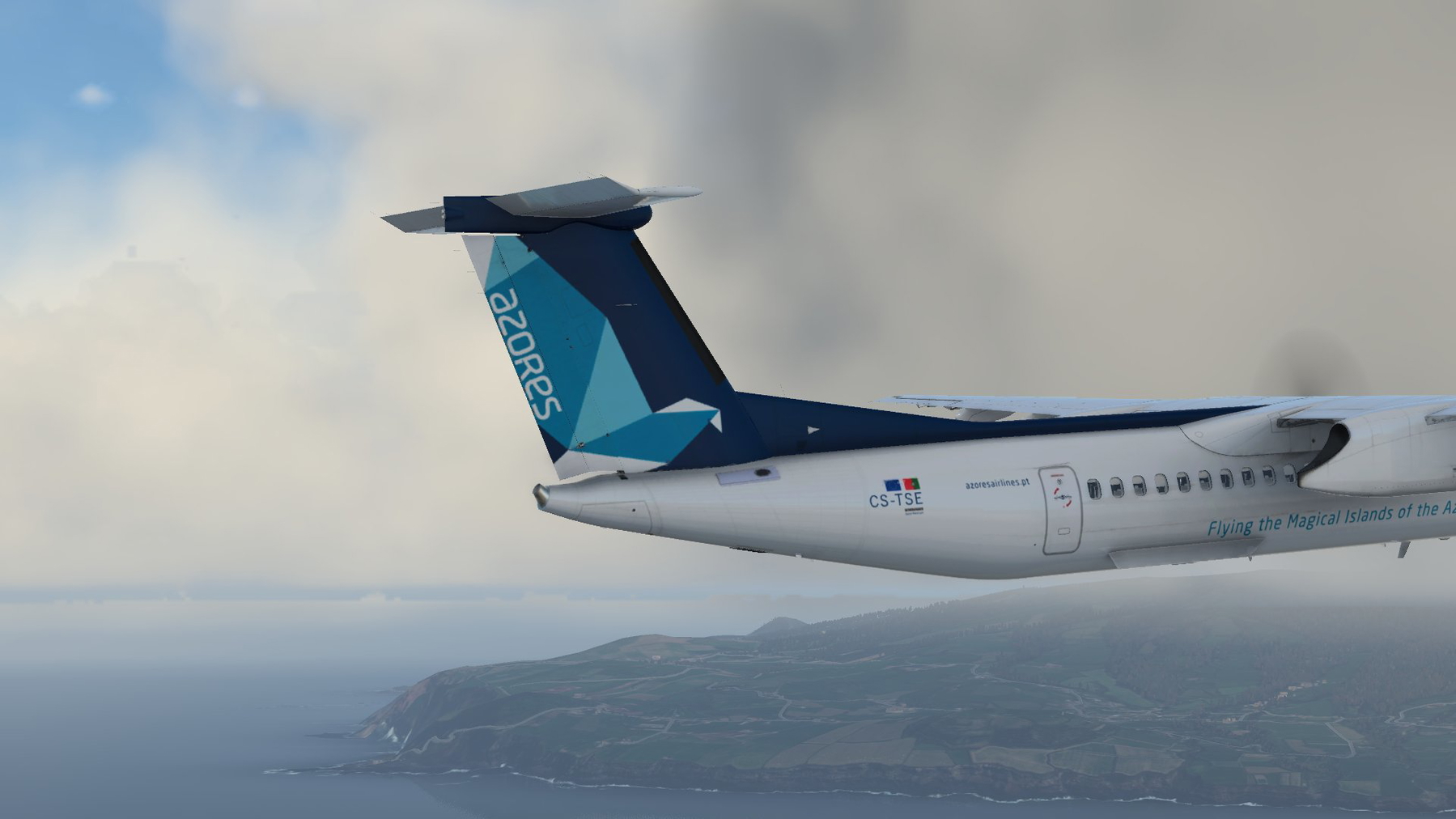 FlyJSim Q4XP | SATA Air Azores | CS-TSE - X-Plane.to