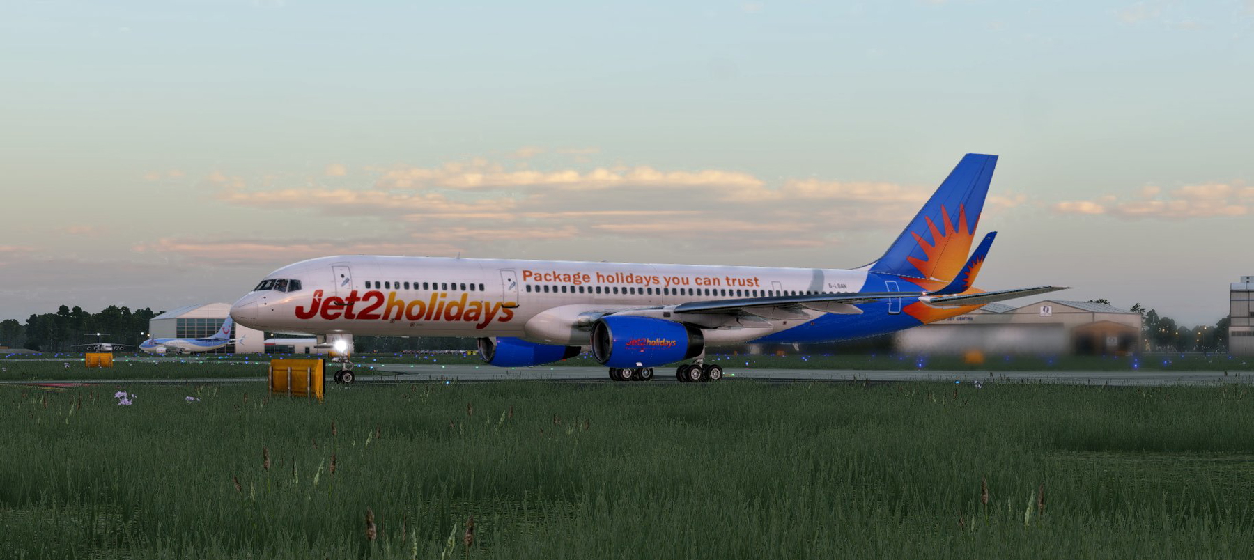 G-LSAN jet2 757-200 livery - X-Plane.to