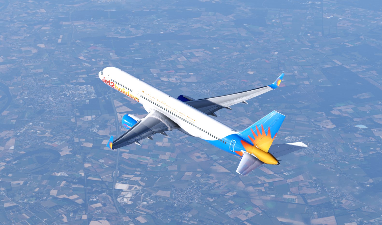 G-LSAN jet2 757-200 livery - X-Plane.to