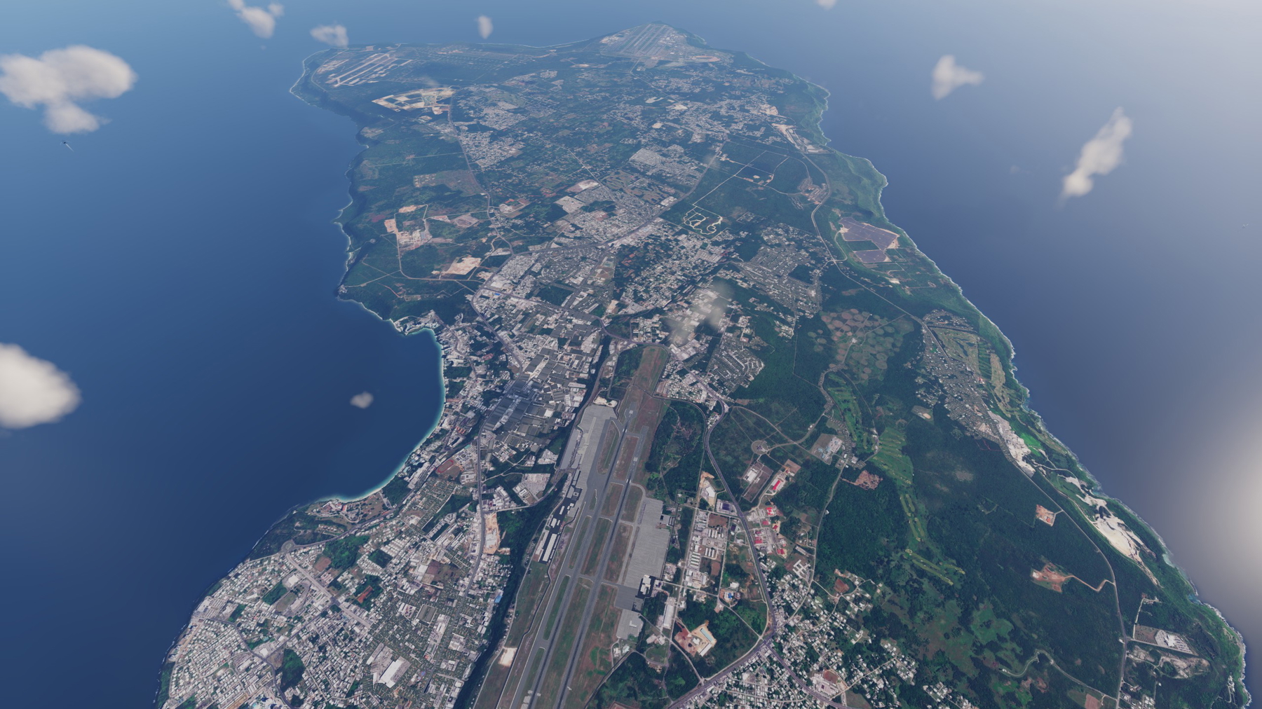 Guam Island and Northern Mariana Islands Pacific Photoscenery ZL17