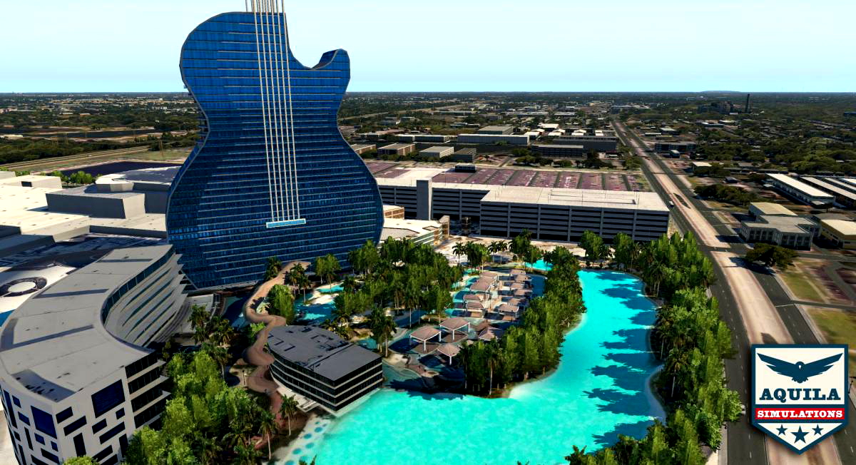 picture of the guitar hotel in hollywood florida