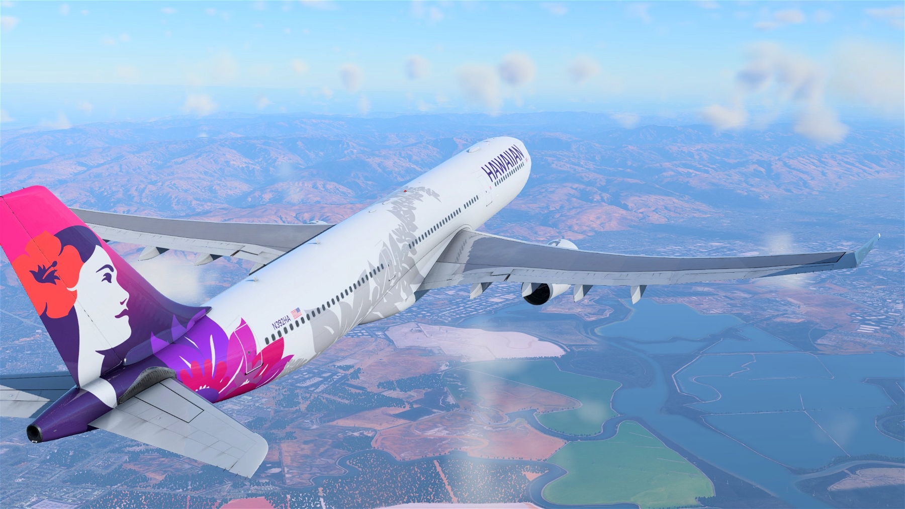 Hawaiian Airlines Two-Pack for XP12 A330 and X-Works A330-900 NEO 