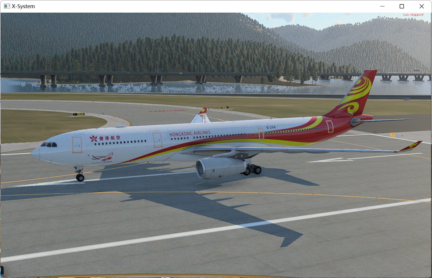 Hongkong Airlines B LHA For Laminar Research A330 X Plane to Hongkong Airlines B LHA For Laminar Research A330 X Plane to